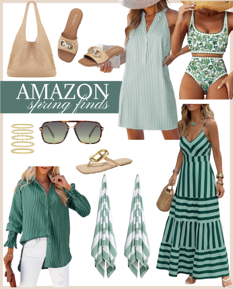 green amazon spring finds
