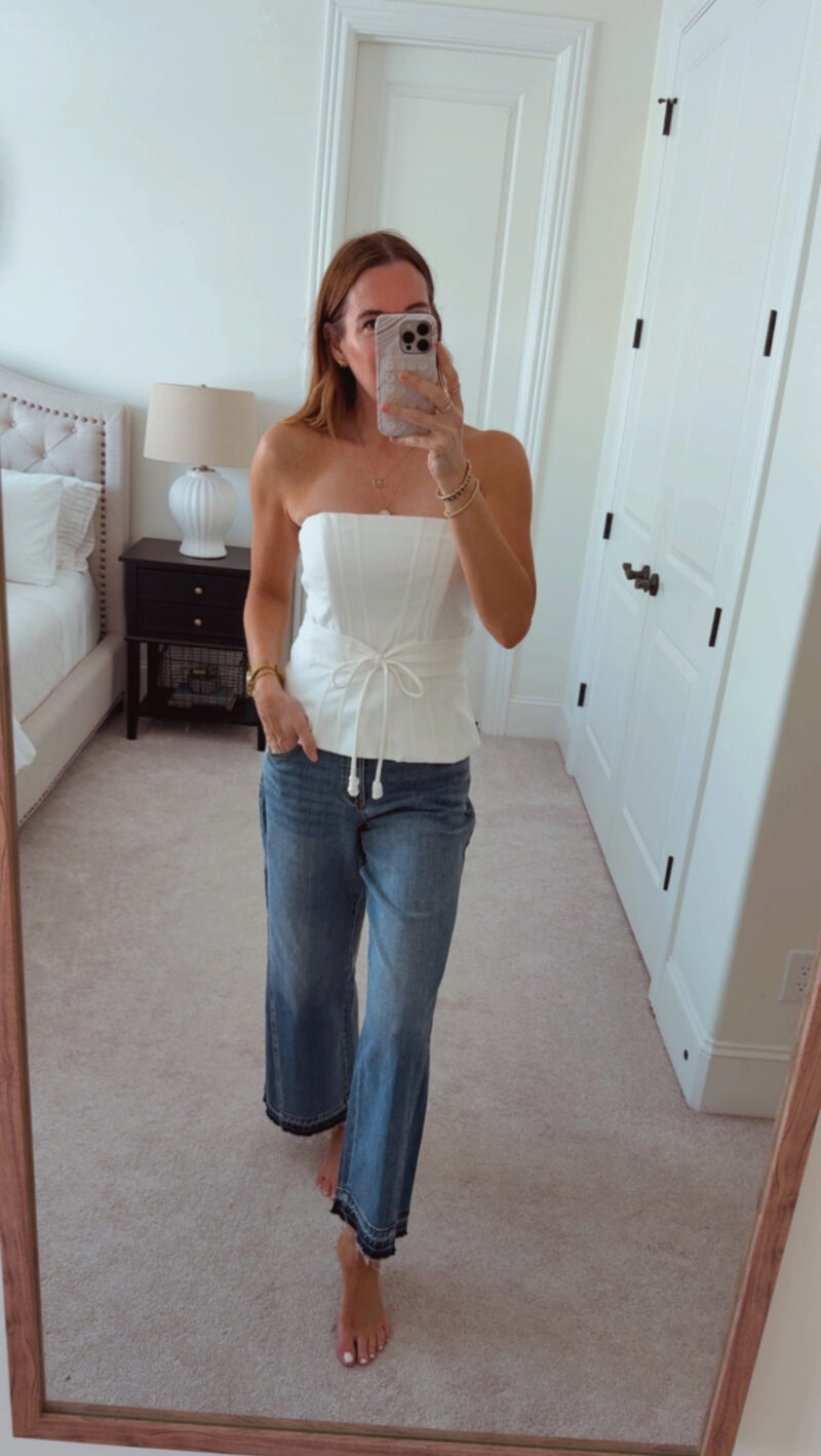strapless top