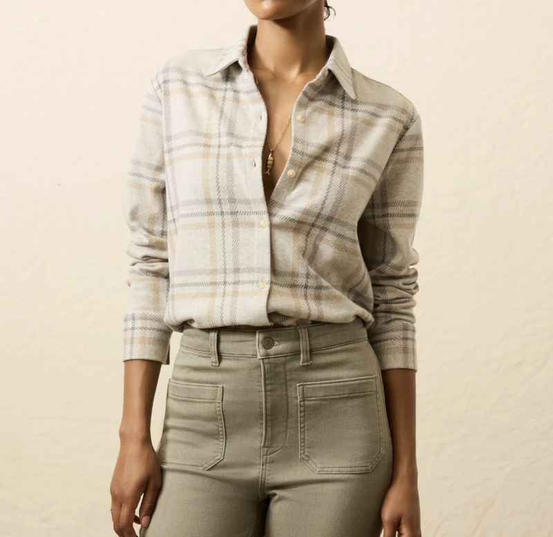 plaid shirt