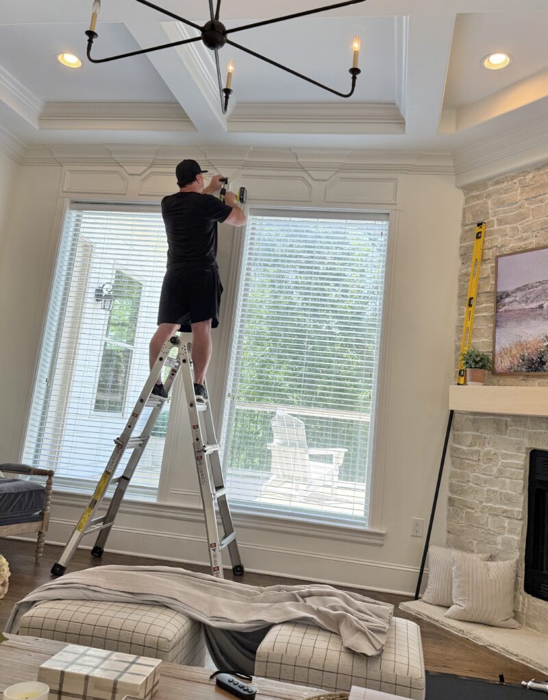 hanging drapes