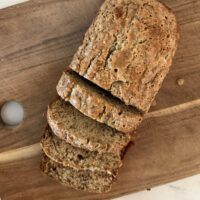 fresh banana bread